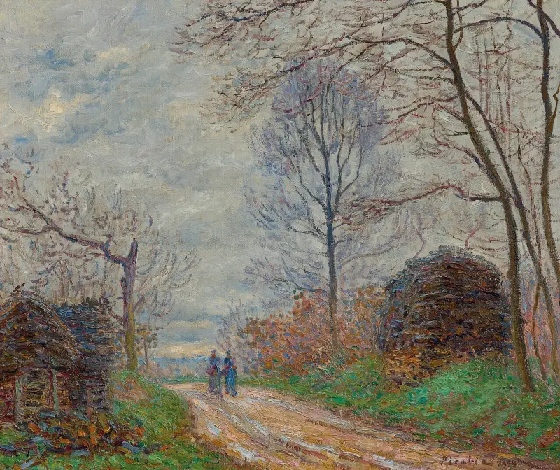 Chemin des Sablons à Moret av Francis Picabia