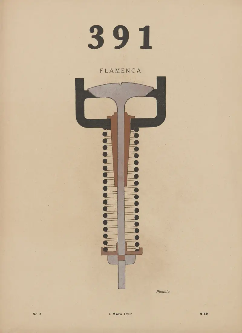 Okładka, 1917 – Nr. 2, Francis Picabia
