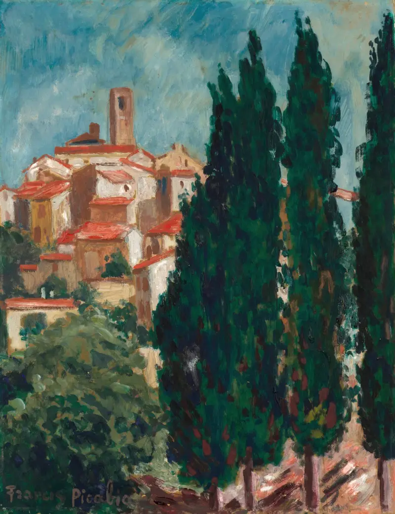 Ohne Titel (Saint-Paul-de-Vence), 1938 von Francis Picabia