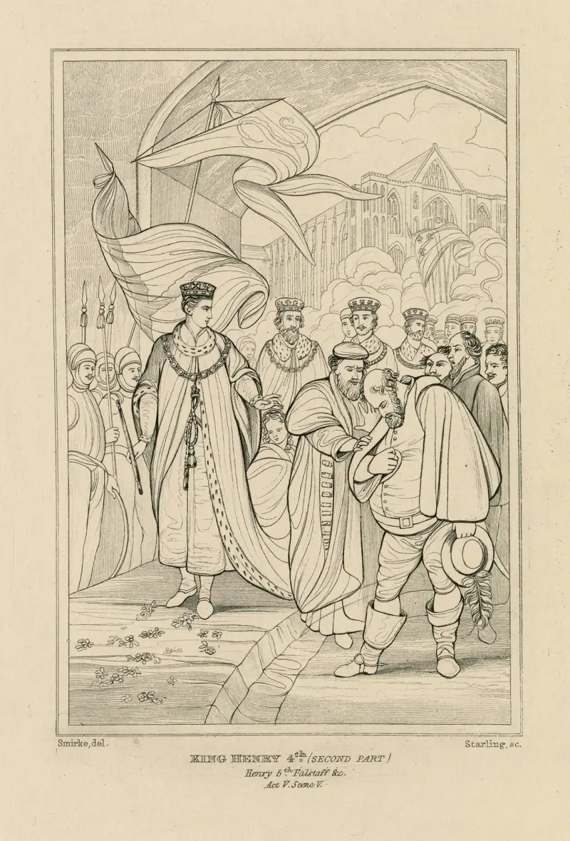 Second part of King Henry IV, act 5, scene 5 av William Francis Starling