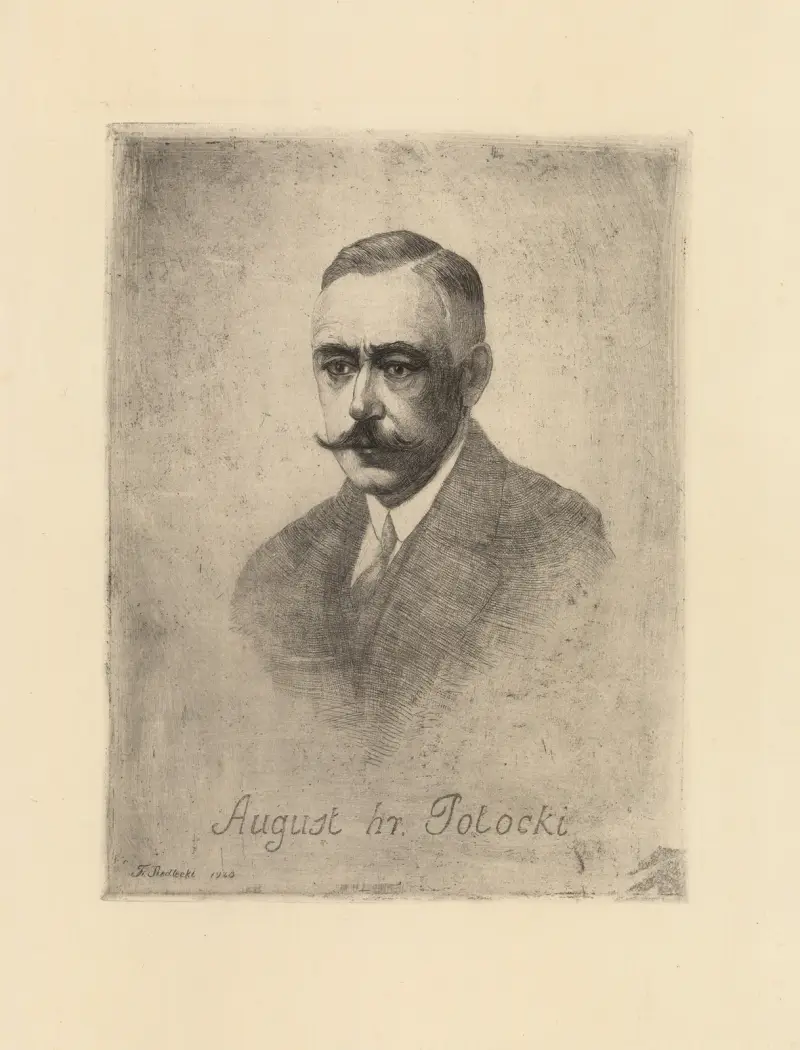 August hr. Potocki av Franciszek Siedlecki