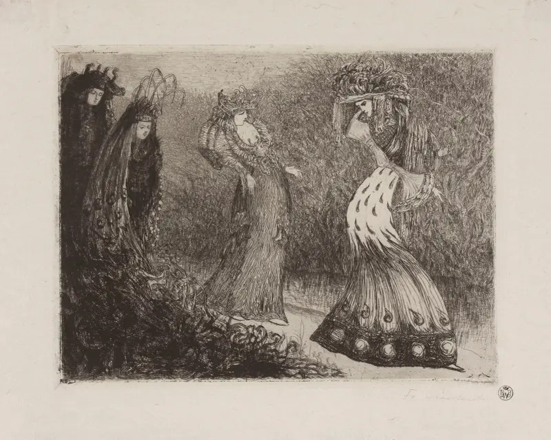 Frühling von Franciszek Siedlecki