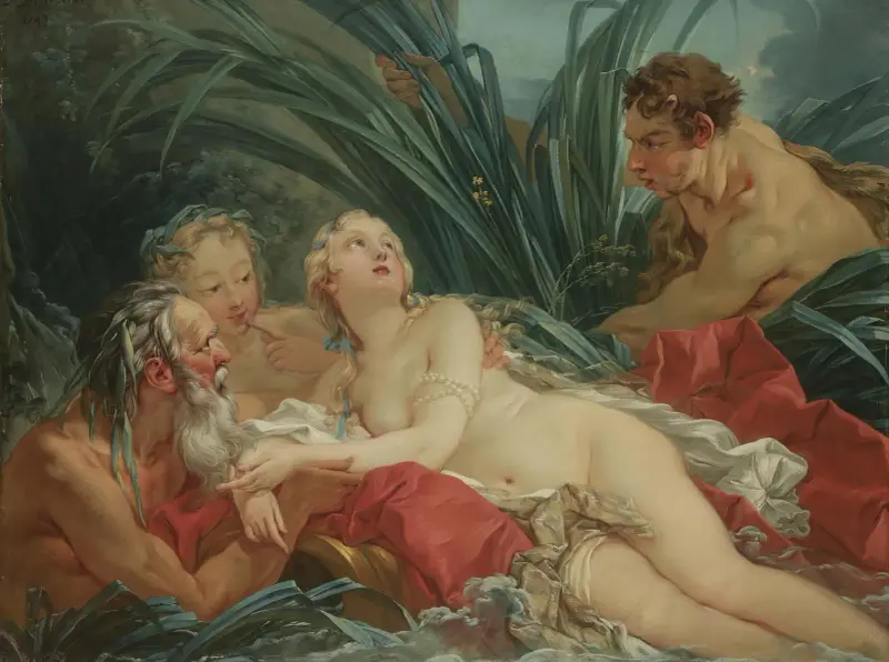 Pan And Syrinx av François Boucher
