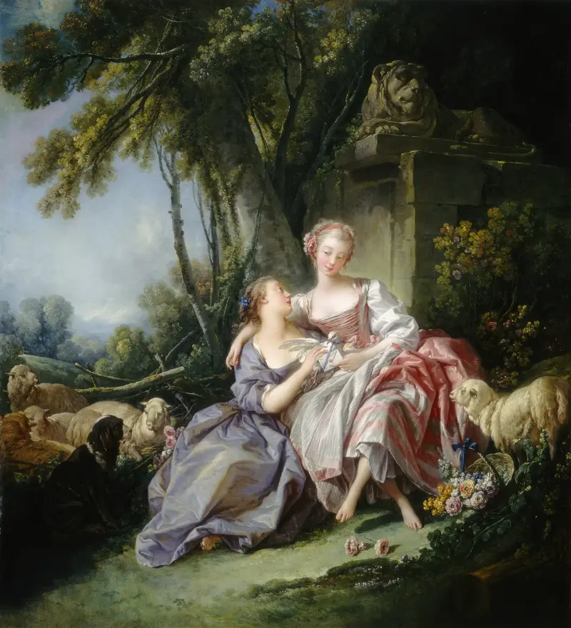 Der Liebesbrief von François Boucher