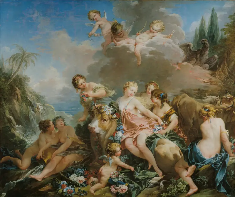 Der Raub der Europa von François Boucher