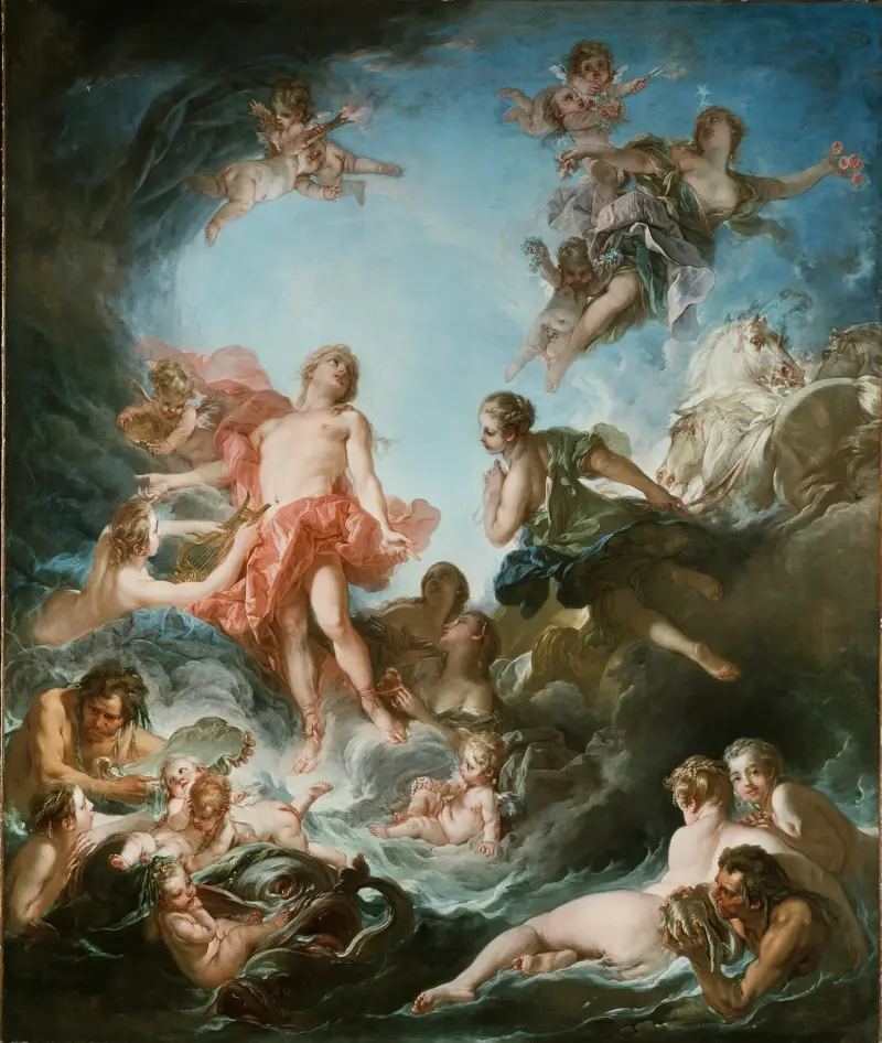 Der Sonnenaufgang von François Boucher
