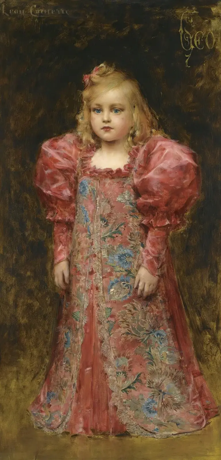 Dívka v kostýmu, Léon François Comerre