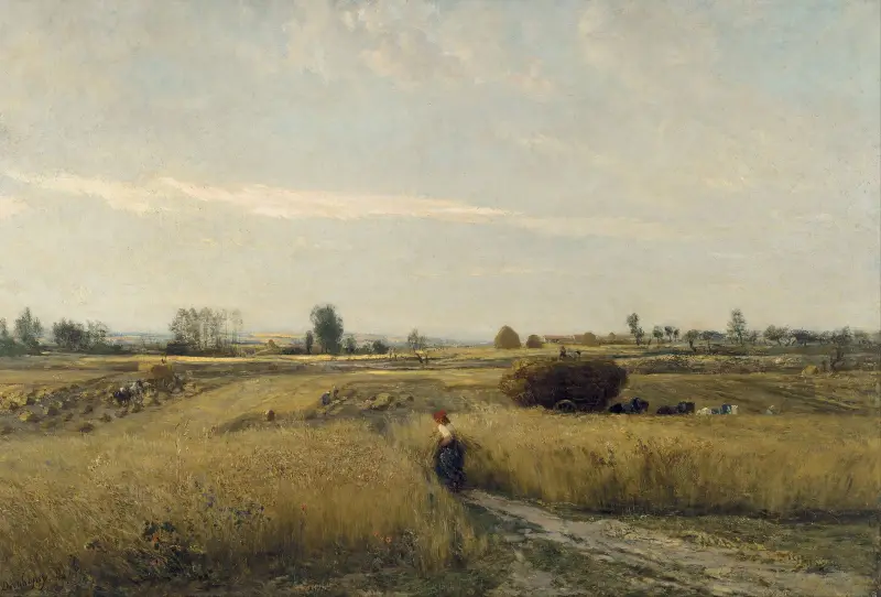 Żniwa, Charles François Daubigny