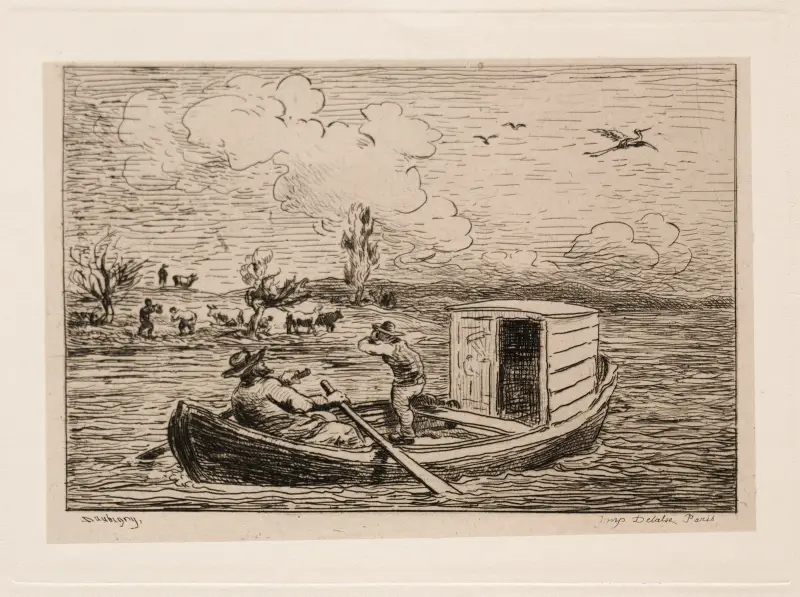 Le Mot de Cambronne (Käbblet), Charles François Daubigny