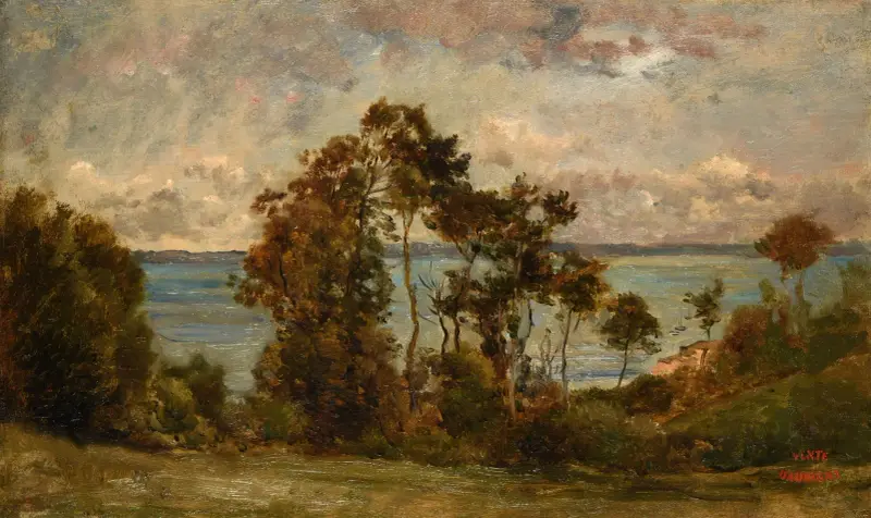 Höjderna vid Villerville av Charles François Daubigny