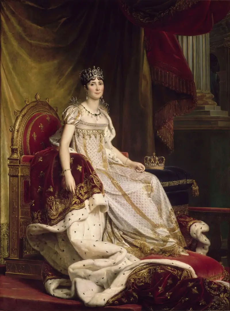 Joséphine i kröningsdräkt av François Gérard