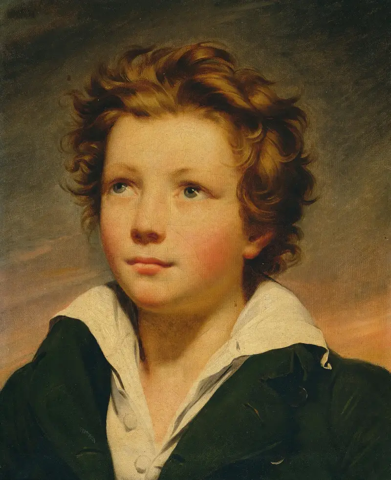 Porträtt av en pojke av François Gérard