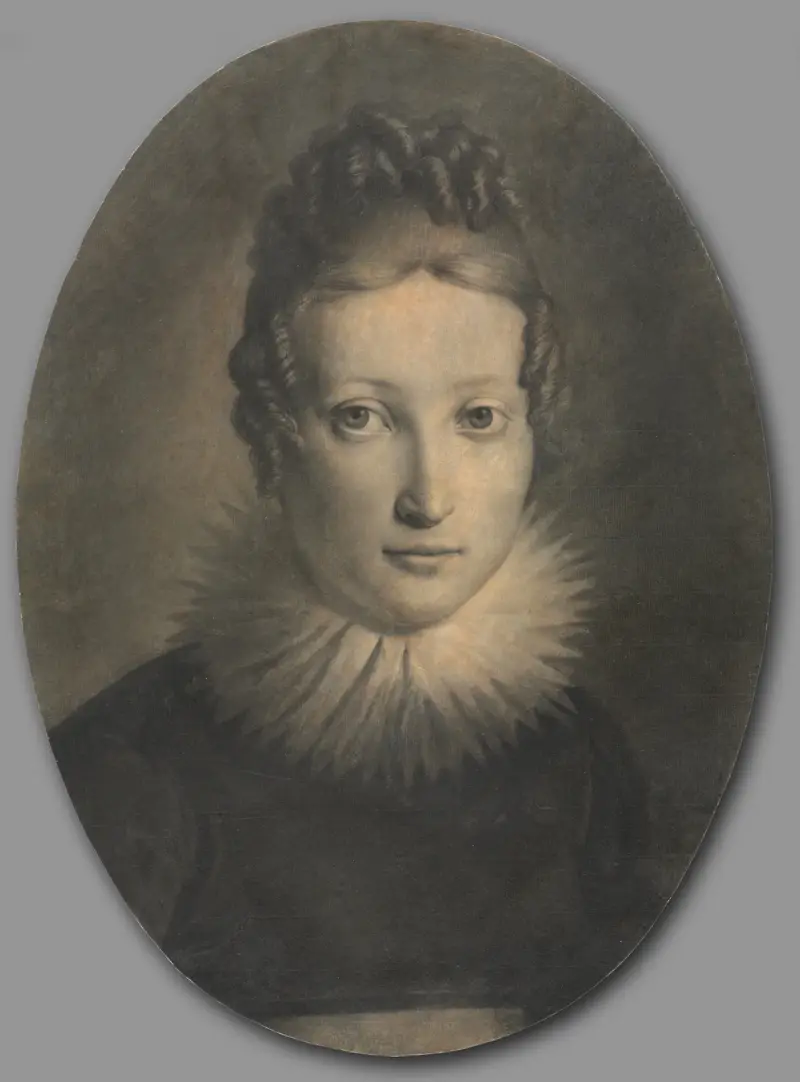 Porträtt av Marie-Louise, hertiginna av Parma av François Gérard