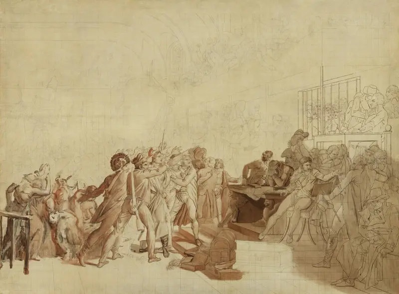 Den 10 augusti 1792 av François Gérard