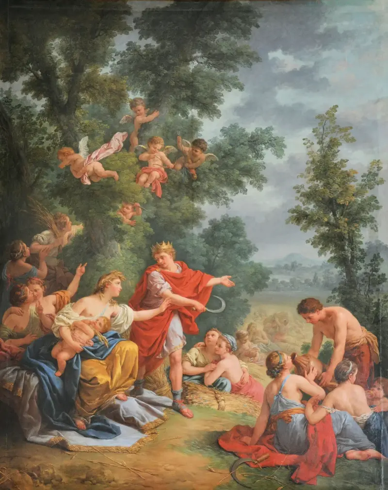 Ceres oder die Landwirtschaft von Louis-Jean-François Lagrenée