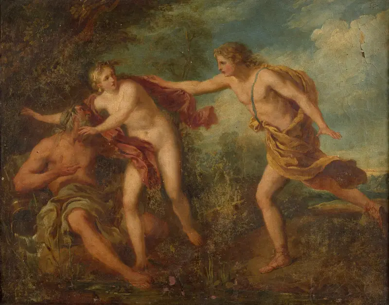Apollo and Daphne av François Lemoyne