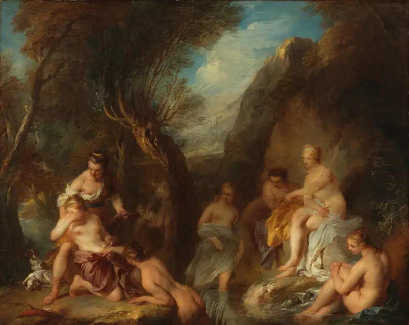 Diana and Callisto av François Lemoyne