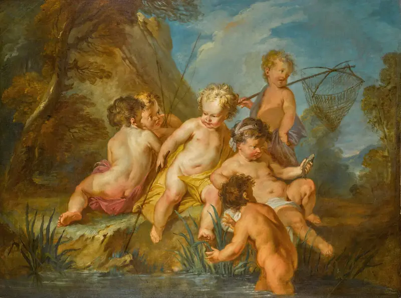 Miłość rybaków, François Lemoyne