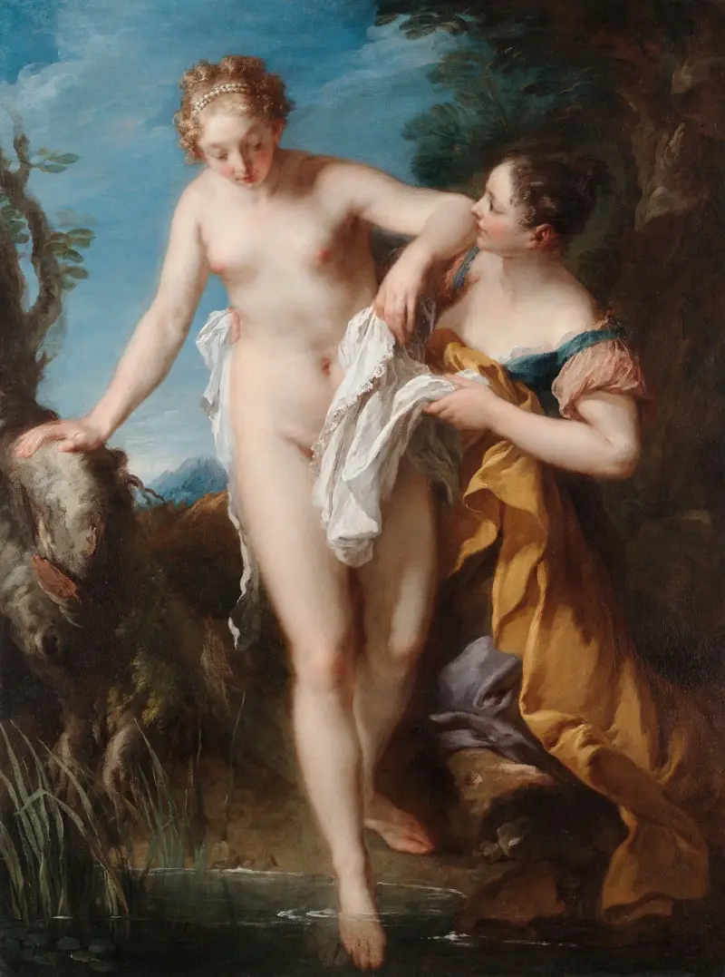 The Bather av François Lemoyne