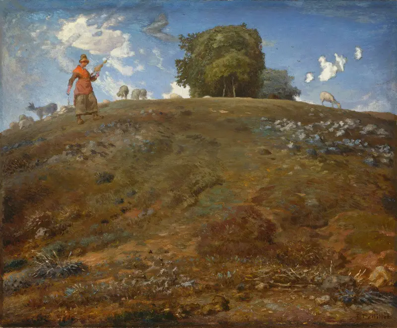 In der Auvergne von Jean-François Millet