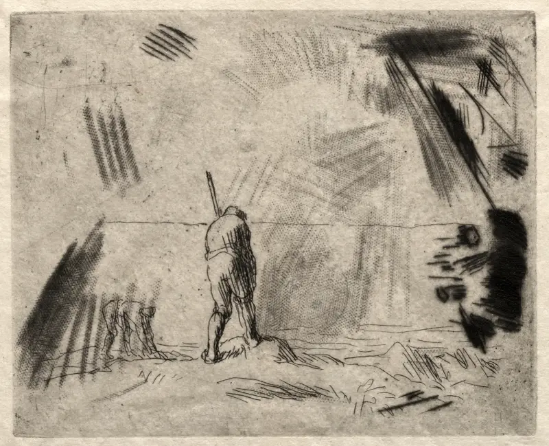 Kelp Gatherers av Jean-François Millet