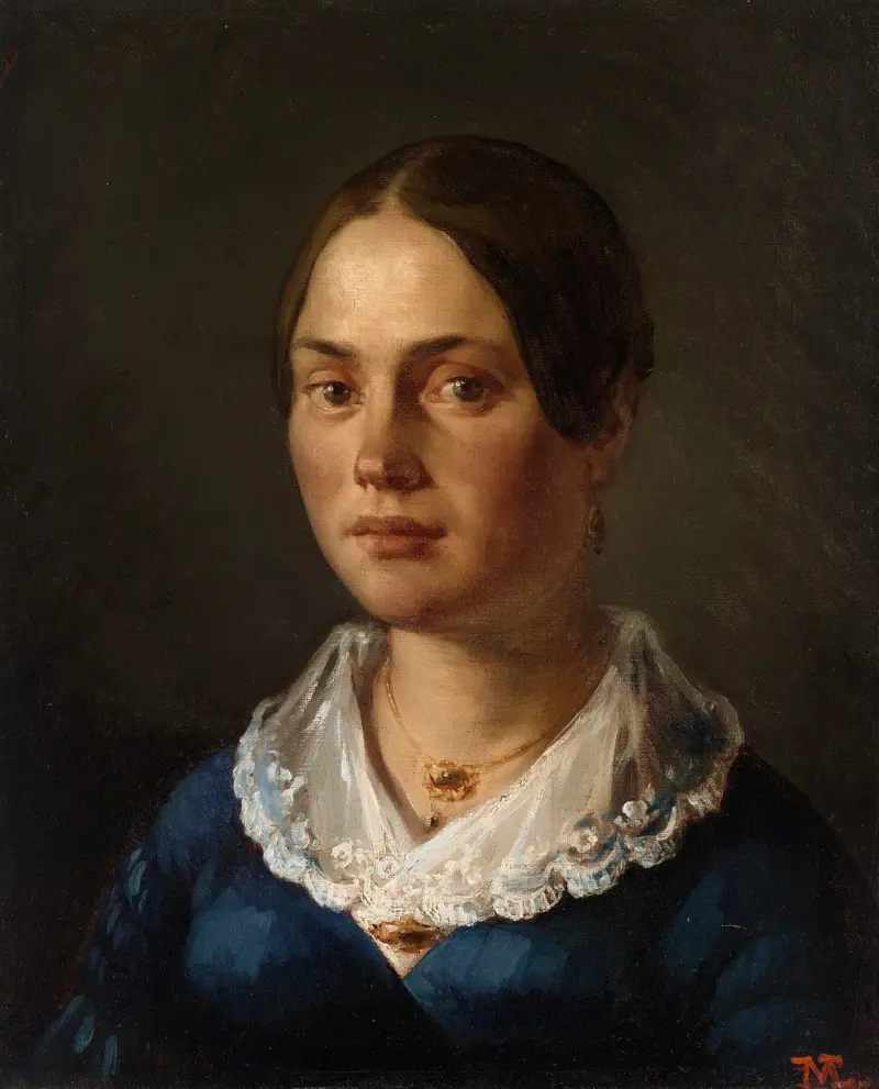 Portret madame Martin, Jean-François Millet