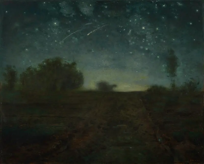 Sternennacht von Jean-François Millet