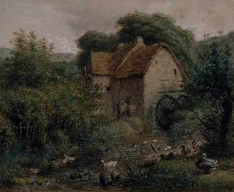 The Old Mill av Jean-François Millet
