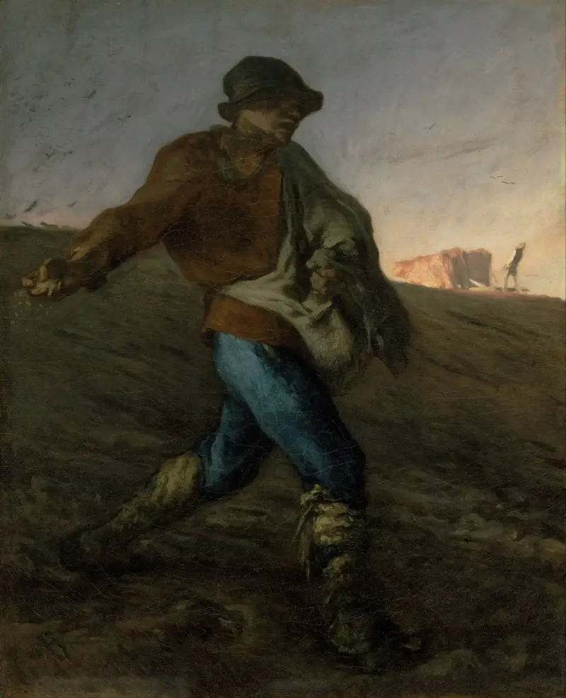 The Sower, 1850 av Jean-François Millet
