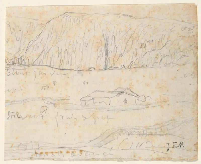 Vosges av Jean-François Millet