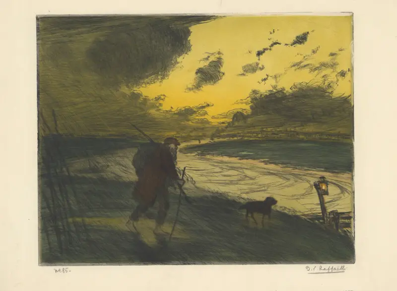 Burza, 1906, Jean François Raffaëlli