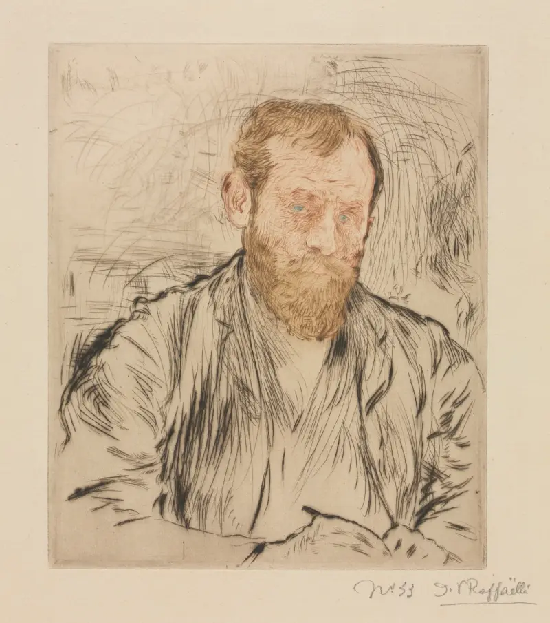 Self-Portrait av Jean François Raffaëlli