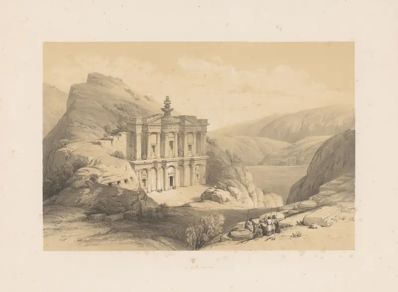 El Deir. Petra av François Stroobant
