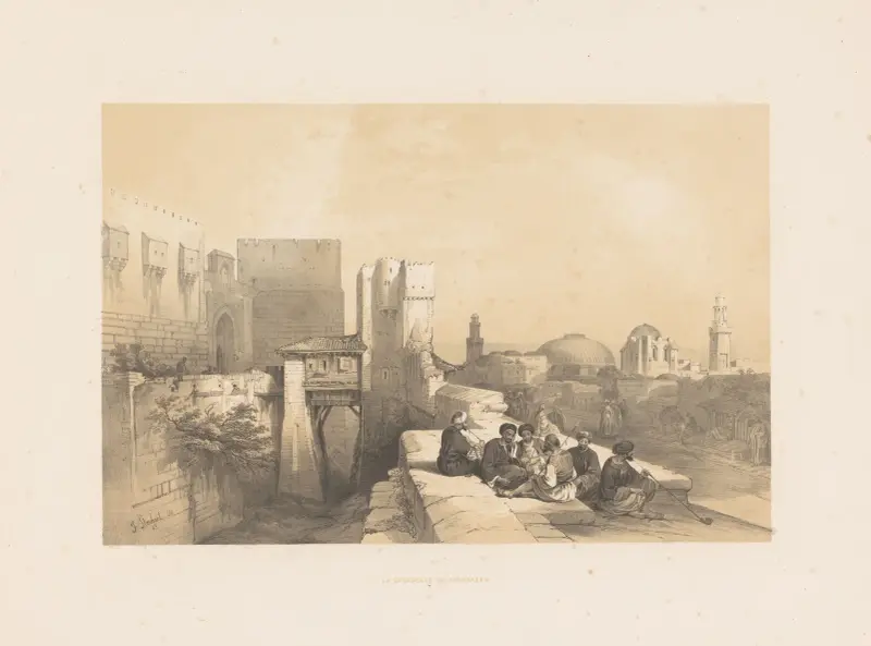 La citadelle de Jérusalem av François Stroobant