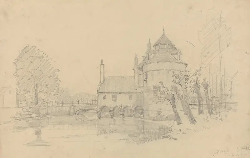 Bruges – Porte des Baudets av Jean-François Taelemans