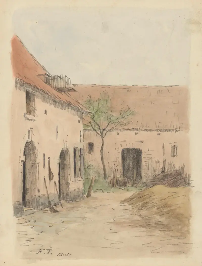 Bauernhof in Uccle von Jean-François Taelemans