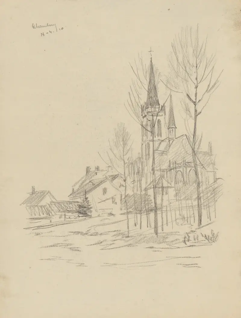 Eglise Notre-Dame à Alsemberg av Jean-François Taelemans