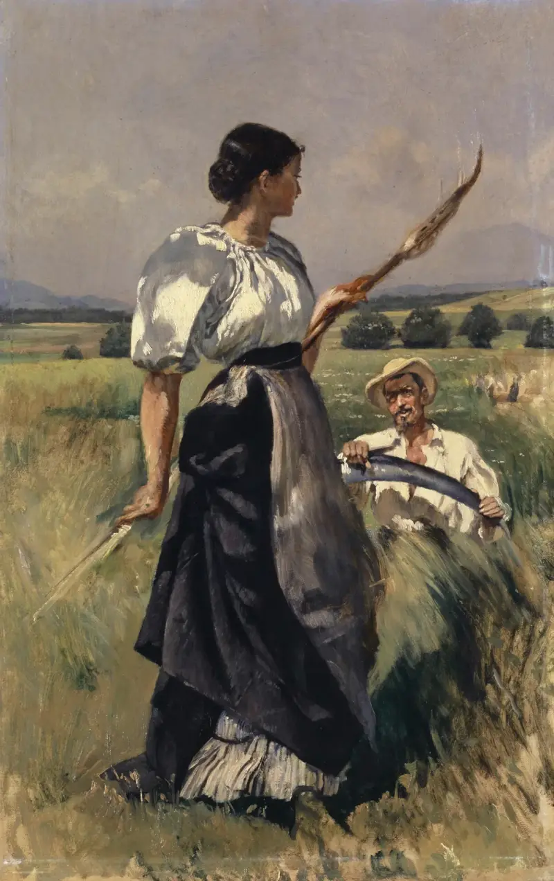 Sekačka a žací stroj, Frank Buchser