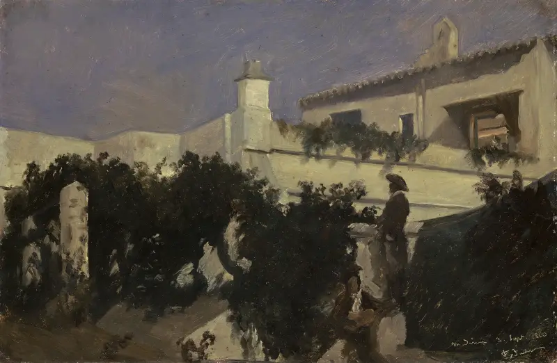 Spanische Villa in Medina Sidonia von Frank Buchser