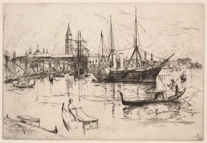 Laguna w Wenecji, Frank Duveneck