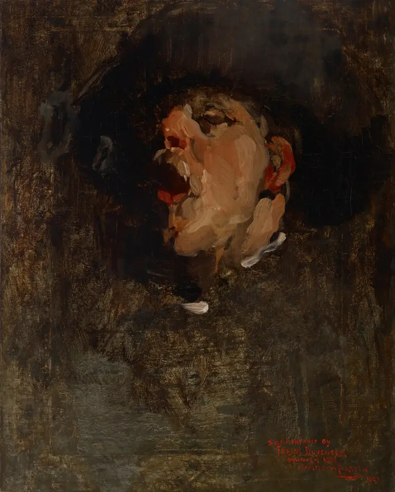 Self-Portrait, 1878 av Frank Duveneck