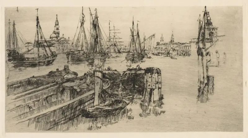 Shipping – On the Guidecca av Frank Duveneck