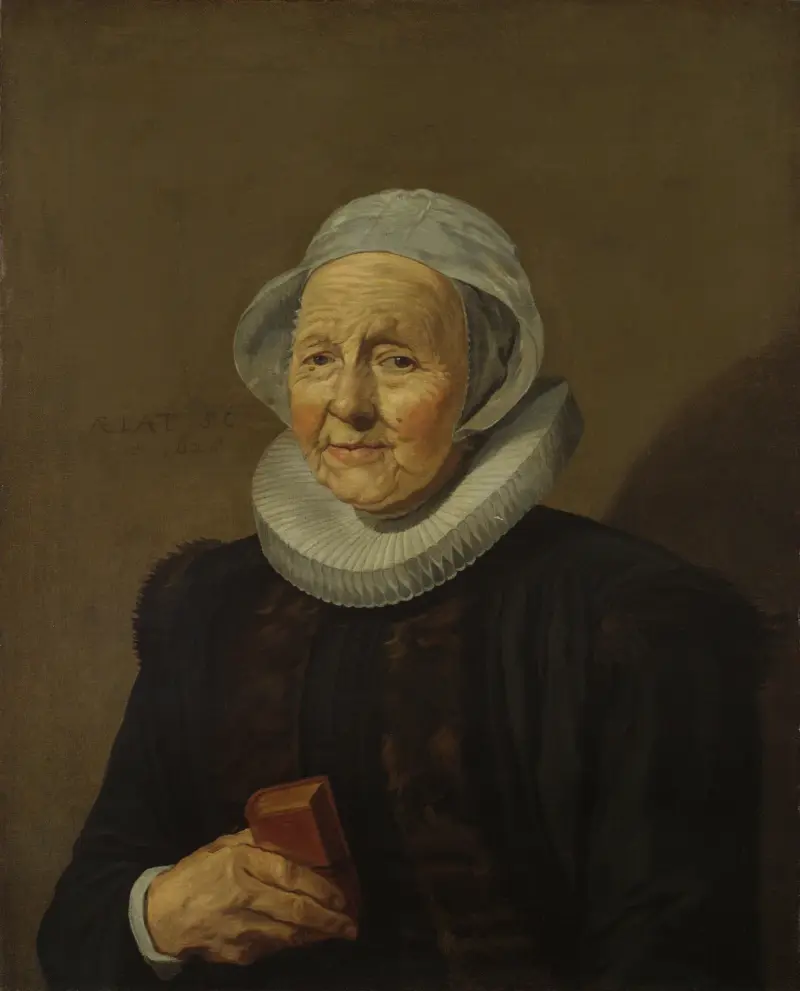 An Old Lady av Frans Hals