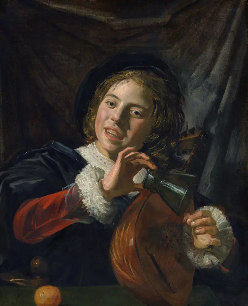 Chłopiec z lutnią, Frans Hals
