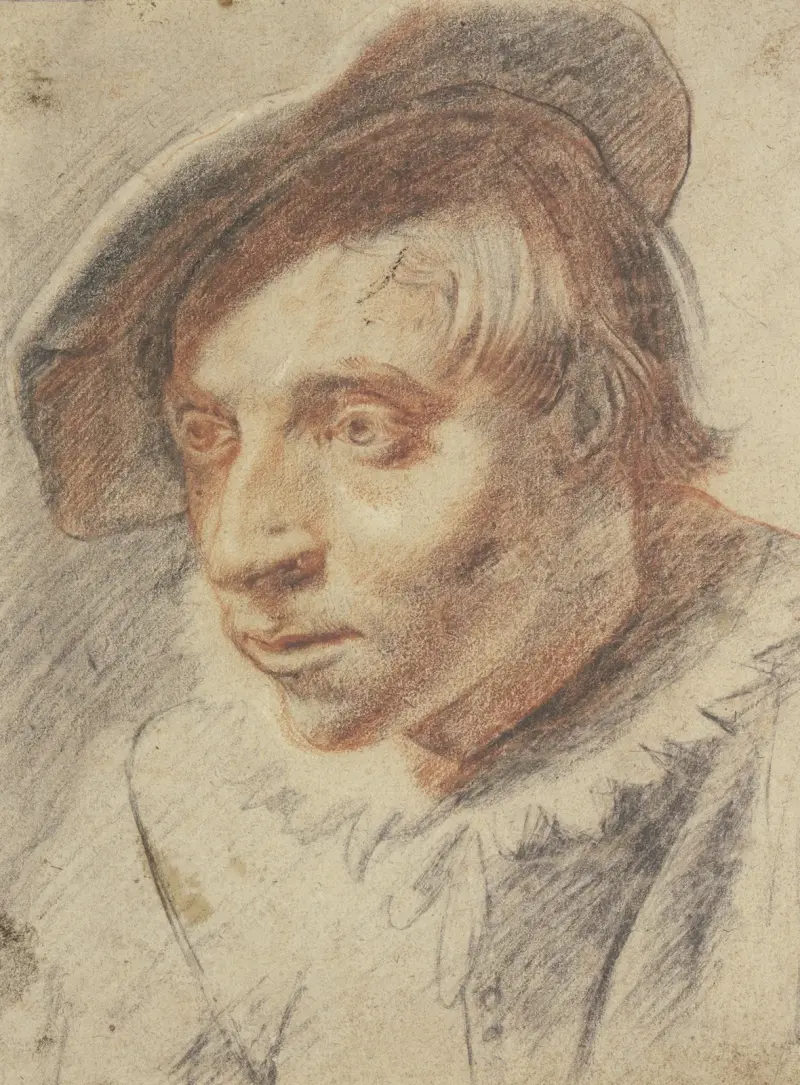 Poprsí sedláka s čepicí, Frans Hals