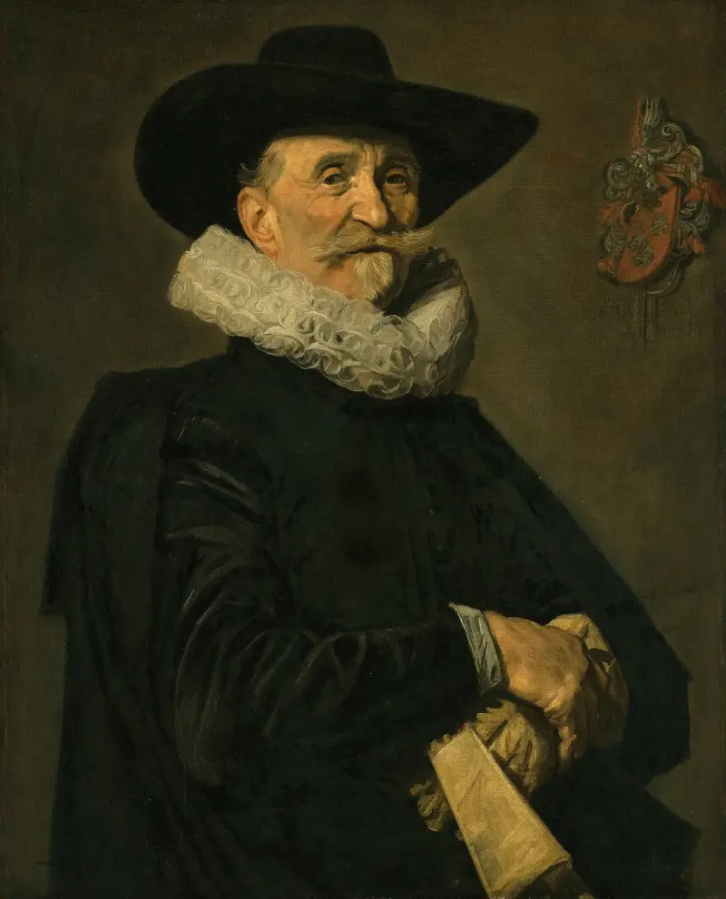 Porträtt av en herre ur familjen de Wolff, möjligen Joost de Wolff av Frans Hals