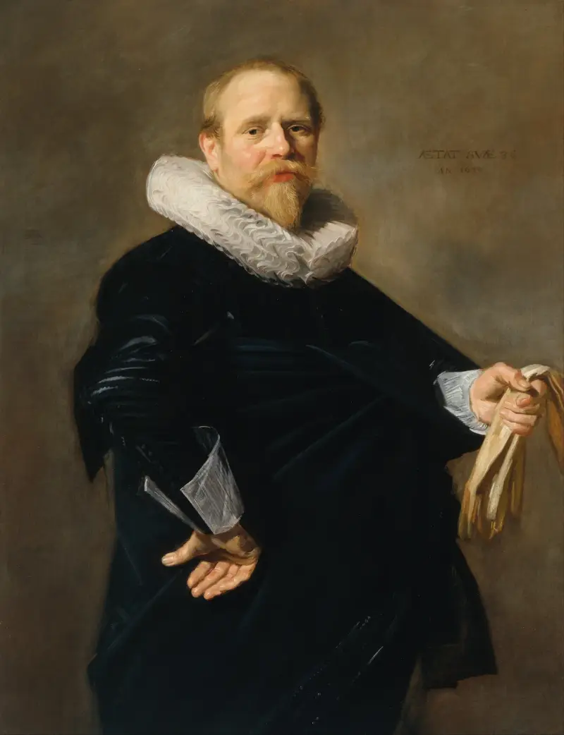 Bildnis eines Mannes – Nr. 1 von Frans Hals