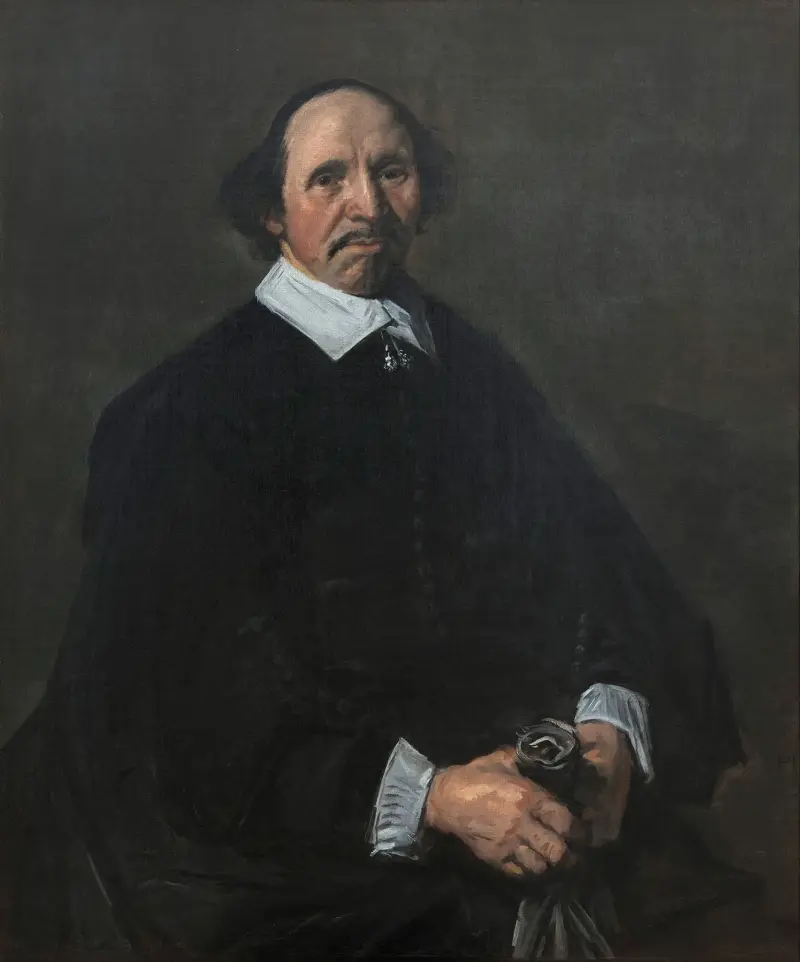Porträtt av en man – nr 2 av Frans Hals