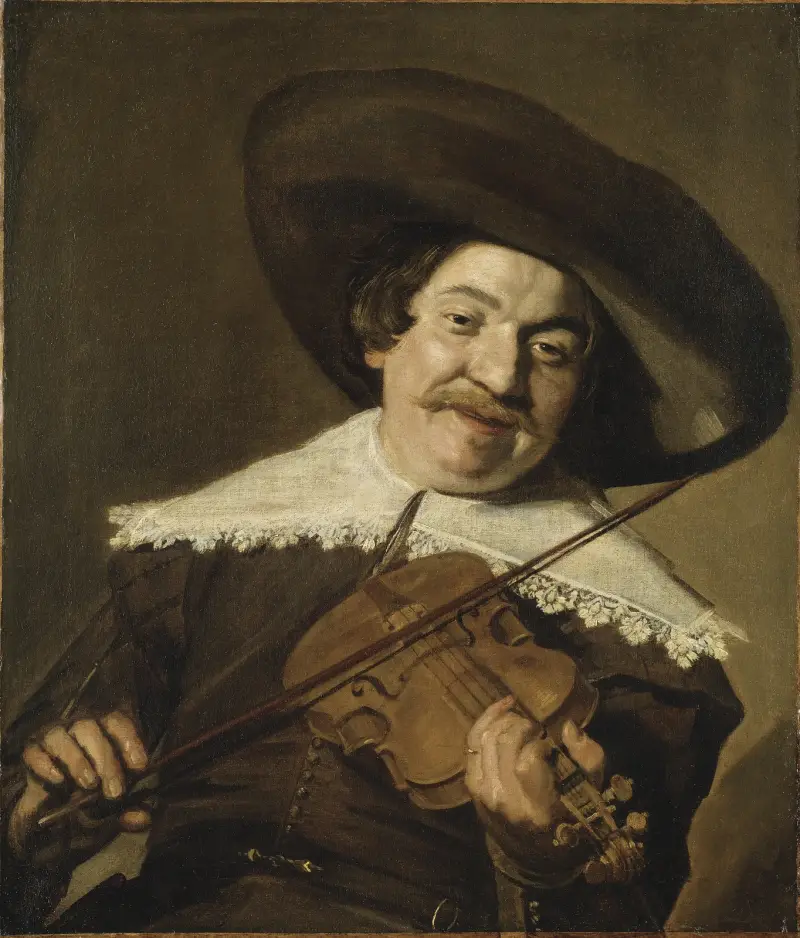Porträtt av Daniel van Aken av Frans Hals