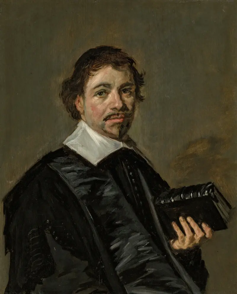 Porträtt av Johannes Hoornbeeck av Frans Hals